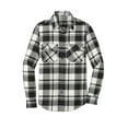 thumbnail image 4 of Port Authority W668 Plaid Flannel Shirt, Mens Casual Button Down Shirts, 4 of 5