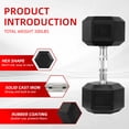 thumbnail image 2 of BalanceFrom 300 LB Dumbbell Set, Pair of 20, 25, 30, 35, 40 LBs, Multiple Packages, 2 of 12