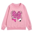 thumbnail image 4 of Chandails en Molleton pour Filles, Manches Longues, Imprimés, Col Rond, Chandail Décontracté, Vêtements d'Automne, 3-4 Ans, 4 of 4