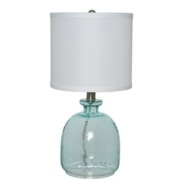 Catalina Lighting 20687 000 Coastal Cape Cod Clear Glass Textured Table Lamp 1825 Classic Blue Com Catalina Lighting 20687 000 Coastal, How To Paint A Clear Glass Lamp