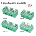 thumbnail image 2 of 60A 600V Portable Junction Box for Household Multi-function Splitter Wire Terminal Block with 2 Copper Lugs, 2 of 8