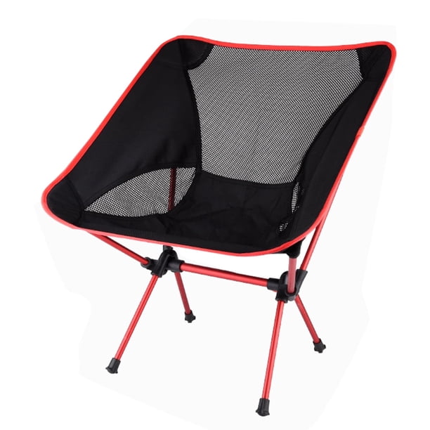 TFixol Silla plegable ultraligera de viaje Silla de camping al aire libre de carga alta superdura