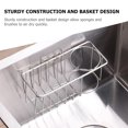 thumbnail image 4 of Shisuyan Kitchen Caddy Silver 2Pcs 6.68X2.75X2.95in For Home Organization, 4 of 8