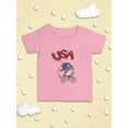 thumbnail image 3 of Usa Gnome W Balloons T-Shirt Infant -Image by Shutterstock,  12 Months, 3 of 4
