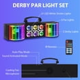 thumbnail image 4 of Luces de fiesta para DJ Telbum con soporte, LED RGBW activado por sonido, 4 of 8