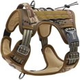 thumbnail image 1 of wonima02 Tactical Dog Harness for Small Medium Dogs No Pull Adjustable Pet Harness Reflective K9 Working Training Easy Control Pet Vest Military Service Dog Harnesses Desert Camo S, 1 of 1