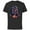 Black, variant on Marvel Guardians of the Galaxy Volume 3 Team with Badge - Short Sleeve Cotton T-Shirt for Adults - Customized-Athletic Heather
