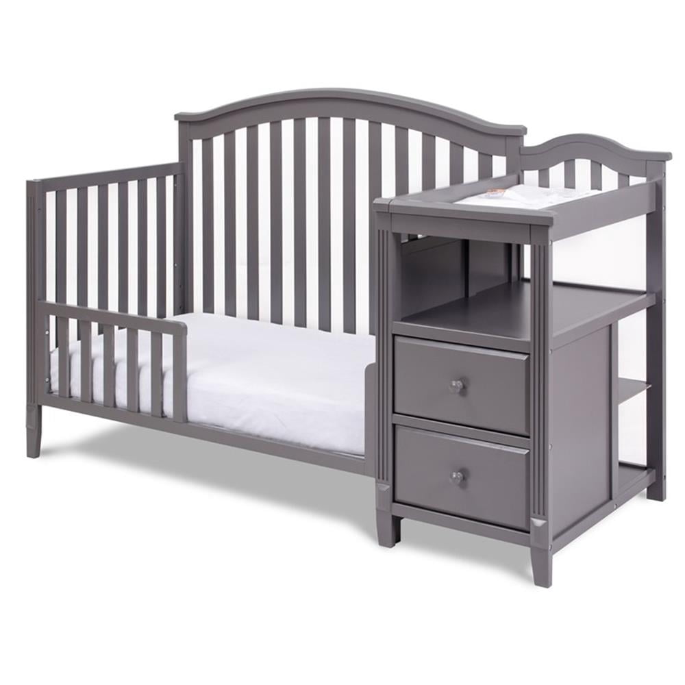 AFG Baby Furniture Kali Toddler Bed Conversion Kit Gray
