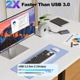 thumbnail image 3 of Hub multipuerto THANDBLE Mac mini M4 6 en 1 USB-C de 10 Gbps, 3 of 7