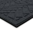 thumbnail image 5 of Mohawk Home Entry Recycled Rubber Non-Slip Indoor Outdoor Stoney Medallion Gray Oversize Doormat, 2' X 4', 5 of 8