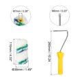thumbnail image 2 of 3uds Pintura Rodillo Kit, 2uds 19mm Grosor 4" Microfibra Rodillo Cubiertas 10" Pintura Rodillo Marco, para Pared Adorno Unique Bargains rodillos de pintura, 2 of 6