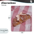thumbnail image 4 of Stupell Industries Glam Glam Ribbon Croissant Canvas Art, 16 x 20, by LISH Creative, 4 of 8
