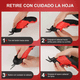thumbnail image 4 of Tijera Eléctricas Para Cortar De Tela Inalámbrica Recargable ROJO/NEGRO, 4 of 5