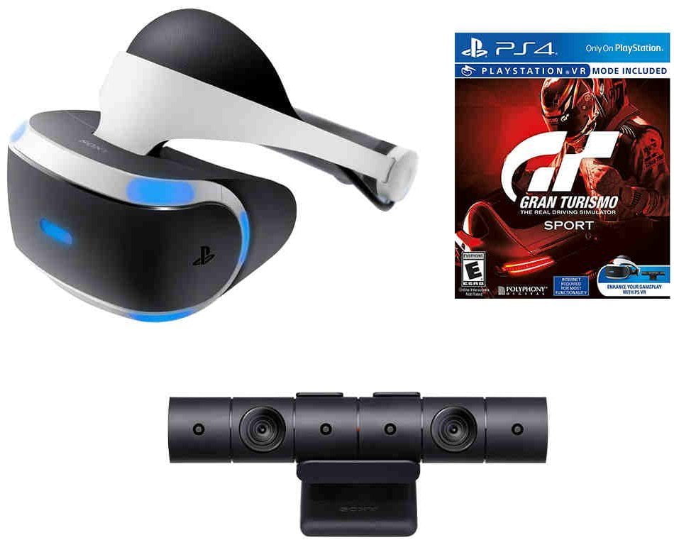 Sony 3002810 Playstation VR Headset Bundle Gran Turismo Sport