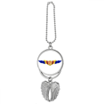 thumbnail image 1 of Andorra bandera emblema nacional Colgante de ala, 1 of 3