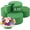 3.15 Inch, variant on Pack of 4 Round Floral Foam,Dry and Wet Green Flower Foam for Flower Arrangements Supplies,Floral Foam Blocks for Fresh and Artificial Flowers,Green Florist Foam Styrofoam (4.72 Inch)