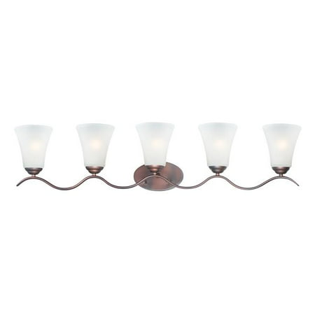 

41 in. Vital 5 Light Oil Rubbed Bronze Bath Vanity Wall Light