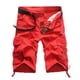 thumbnail image 1 of pstuiky Pantalones cortos cargo para hombre, Pantalones cortos cargo para hombre, multibolsillos, holgados, para playa y verano Pantalones cortos de golf, 1 of 2