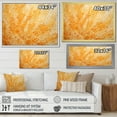 thumbnail image 4 of Designart "Golden Coral Reef Spiral In Brown" Abstract Spirals Wall Art Living Room, 4 of 7