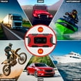thumbnail image 3 of Mata1-USA Car Battery Charger & Maintainer (12V / 6A), Smart Automobile Trickle Charger & Desulfator, 3 of 8