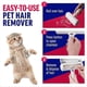thumbnail image 2 of Pet Hair Remover and Reusable Lint Roller - Cat and Dog Hair Remover for Furniture, Couch, Carpet, Clothing and Bedding - Po, 2 of 4