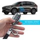 thumbnail image 3 of Compatible con la cubierta del llavero de Nissan con cordón de cuero, protección de la carcasa de la caja de la llave del coche para Nissan Altima Rogue Sentra Pathfinder Frontier Maxima Tit, 3 of 5