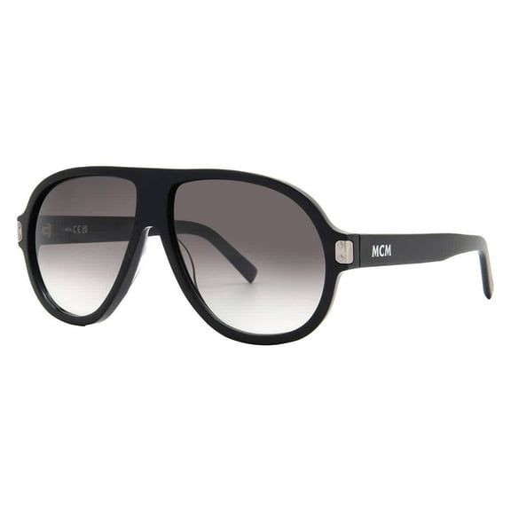 MCM Smoke Gradient Pilot Men's Sunglasses MW0009 01B 59