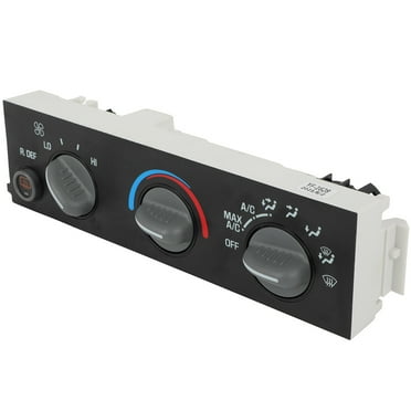 SCITOO Climate Control Module AC Heater Control Panel 2001-2007 for Chevrolet Express 1500 for 2001-2007 for GMC Savana 3500 for 15858579