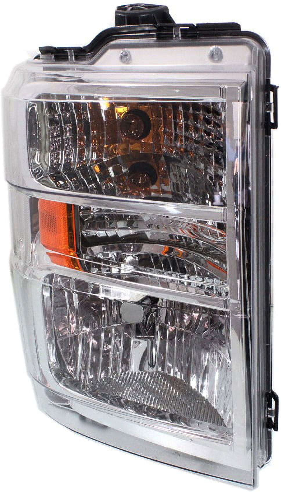 Replacement REPF100121 Headlight Compatible With 2008-2014 Ford E-150 E-250 Right Passenger Halogen With bulb(s)