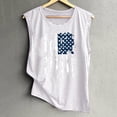 thumbnail image 4 of JFGHDG Tank Tops Women Distressed Racerback Vest Tops Anniversary Patriotic Tank Tops American Flag Tank Tops Patriotic Tees With American Flag Pattern Summer Tank Tops White XL, 4 of 4