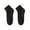 Black, variant on harmtty Confinement Socks Non-slip Women Socks 1 Pair Women Socks Thickened Elastic Anti-slip Mid-tube Anti-skid Bottom Solid Color Floor Socks Black
