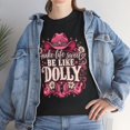 thumbnail image 3 of Pink Cowgirl Tee, Country Western Shirt, Dolly-Inspired Gift, 3 of 6