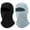Black/Grey, variant on NCQ 2 Pack Cooling Balaclava Summer Face Mask, UV Face Cover Sun Protection, Shiesty Full Face Masks for Men Motocycle Cycling