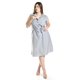 thumbnail image 1 of Vestido camisero a rayas Roman Fashion /Tallas Extras, 4141 (Azul marino) azul marino 42, 1 of 6