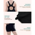 thumbnail image 2 of Charmo Girls One Piece Swimsuit Boyleg Athletic Bathing Suit Training Swimwear Size 8-16, 2 of 7