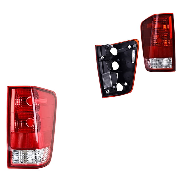 Par de Calaveras DEPO 2004 A 2015 Nissan S/Foco C/Luz P/Caja