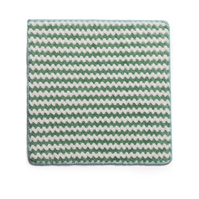 Paño de lavaplatos engrosado - Súper absorbente y sin pelusa, diseño de escamas de pescado para limpieza sin manchas, 25x25cm o 30x30cm, paquete de 2