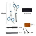thumbnail image 2 of Tijeras de corte de pelo profesionales para hombres y mujeres, kit de tijeras de pelo de 10 piezas para corte de pelo, 2 of 5