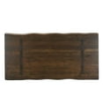 thumbnail image 5 of Taran Designs Bristol 86" Live Edge Solid Wood Dining Table in Dark Brown, 5 of 6