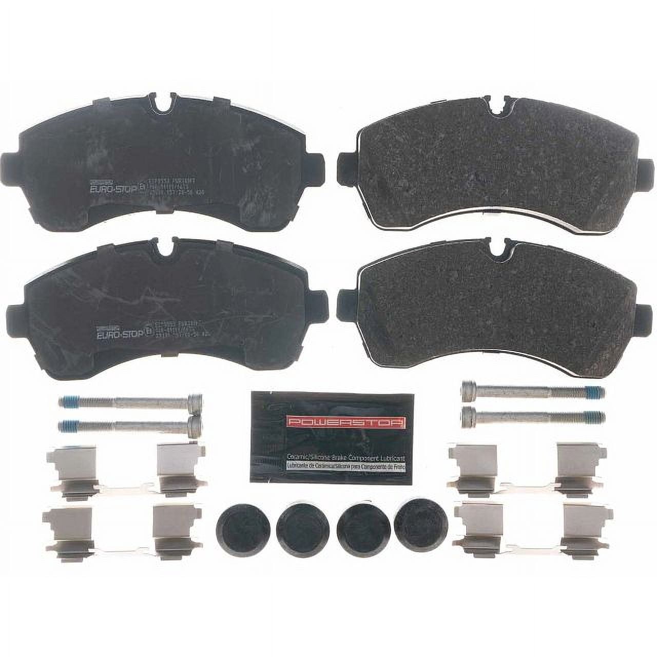 Power Stop Front Euro-Stop ECE-R90 Certified Brake Pad ESP0553