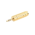 thumbnail image 1 of Adaptador de audio estéreo Adaptador macho de 3,5 mm a hembra de 6,35 mm para micrófono Auriculares Convertidor de cable AUX 5 piezas seitruly  DN0997-00, 1 of 2