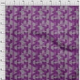 thumbnail image 4 of oneOone Cotton Flex Purple Fabric Moire Sewing Craft Projects Fabric Prints By Yard 40 Inch Wide, 4 of 4