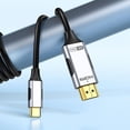 thumbnail image 1 of 4K 30Hz USB Type-C to HDMI Adapter Cable, 2M High-Definition Video Converter for Android Phone Tablet TV, 1 of 7
