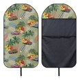 thumbnail image 5 of Garronmavis Front Car Seat Towel Cover Breathable Non-Slip Universal Car Seat Protection for Daily Commutes Outdoor Trips Fits Most Cars SUV Trucks Sedan Van Auto Interior Accessory, 5 of 8