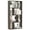 Grey, variant on 48" Geometric Bookshelf Open-back Bookcase with 8 Cubes 2 Anti-Toppling Devices White
