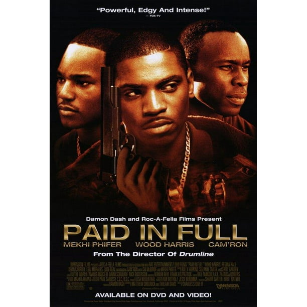 Paid in Full (2002) 27x40 Movie Poster - Walmart.com