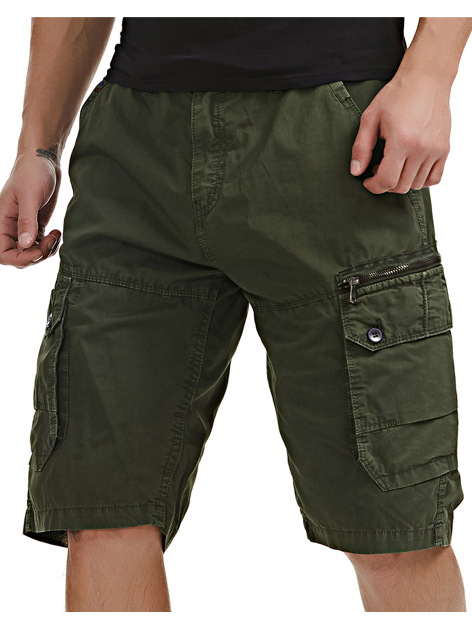 COOFANDY Men Tactical Hiking Shorts Quick Dry Cargo Shorts Lightweight Outdoor Fishing Shorts with Multi-Pockets 