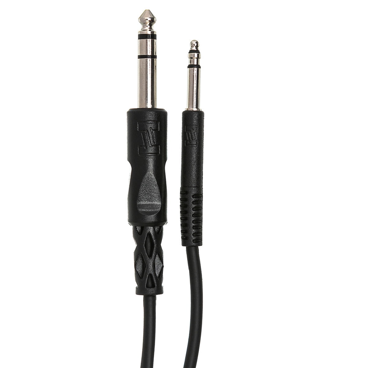 Hosa Technology 2x 1/4" Stereo TRS Male Phone to TT Male Bantam Cable, 5'