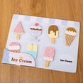 thumbnail image 4 of Milaget Educational Toys Simulated Set Ice Cream Model Puzzle for Tea Early Learning Girls Boys Toddlers, 4 of 9