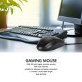 thumbnail image 4 of Wired Mouse, Office Mouse 4.9ft Long Cable 1000 DPI  For School, 4 of 8